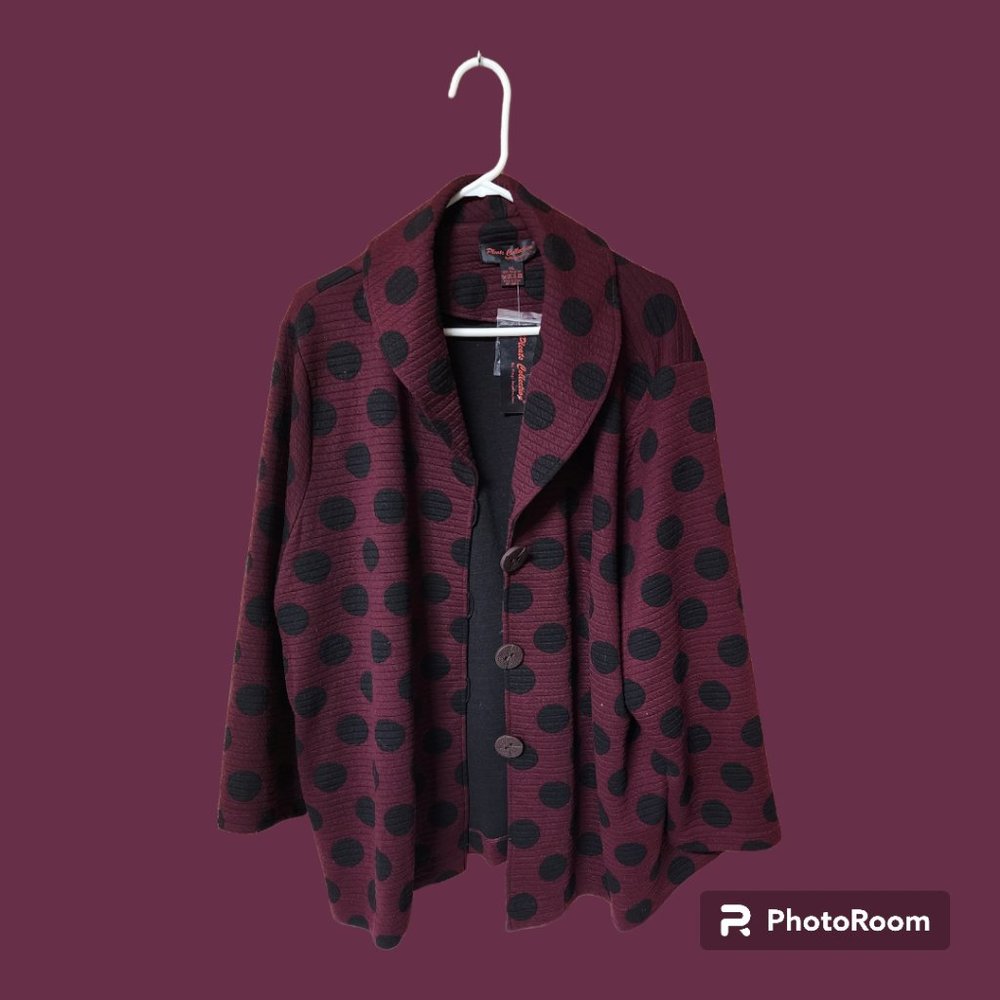 Women's Pleats Collection Cardigan-NEW